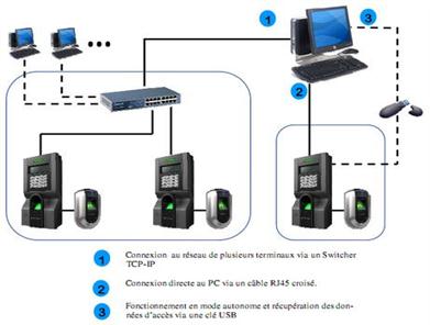 SCHEMA D'INSTALLATION RESEAU